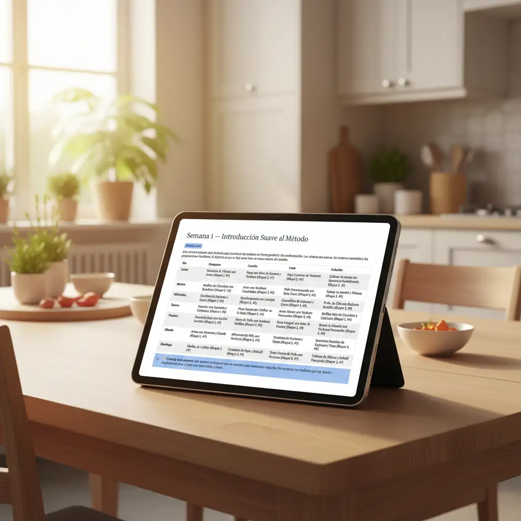 Bonus 1 - Menú Semanal